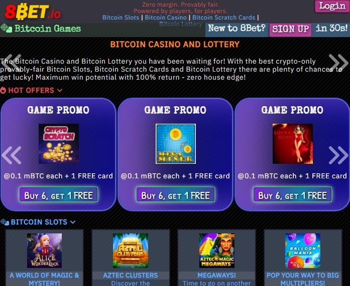 8Bet.io Casino